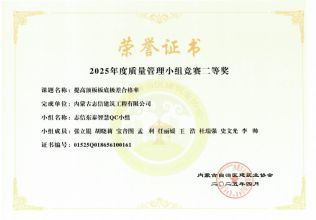 提高顶板板底极差合格率  二等奖